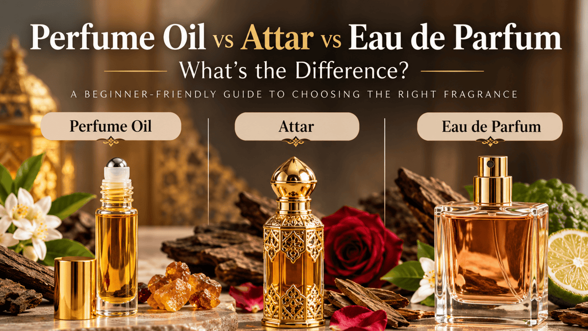 Perfume Oil vs Attar vs Eau de Parfum: What's the Difference? - Ator Perfume