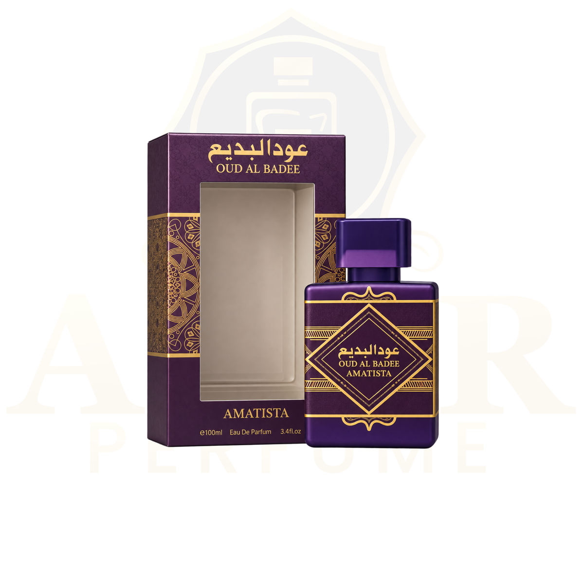 Oud Al Badee Amatista by Atika Perfumes – Unisex Eau de Parfum 100ml