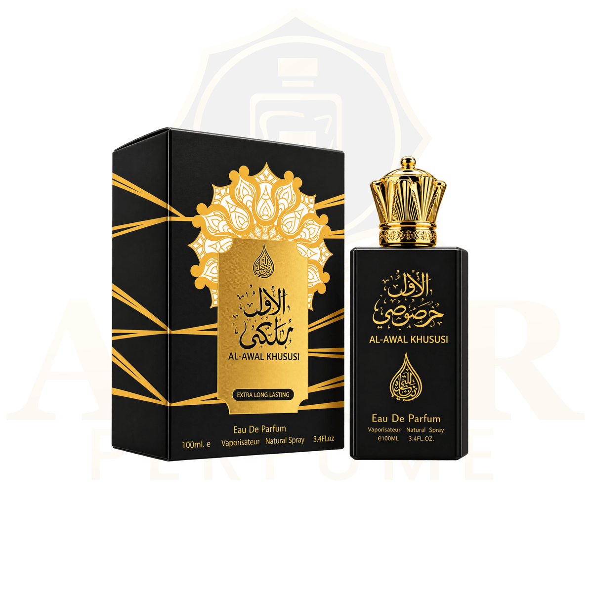 Al-Awal Khususi Black – ZAK Perfumes – Men's Eau de Parfum 100ml - Ator Perfume