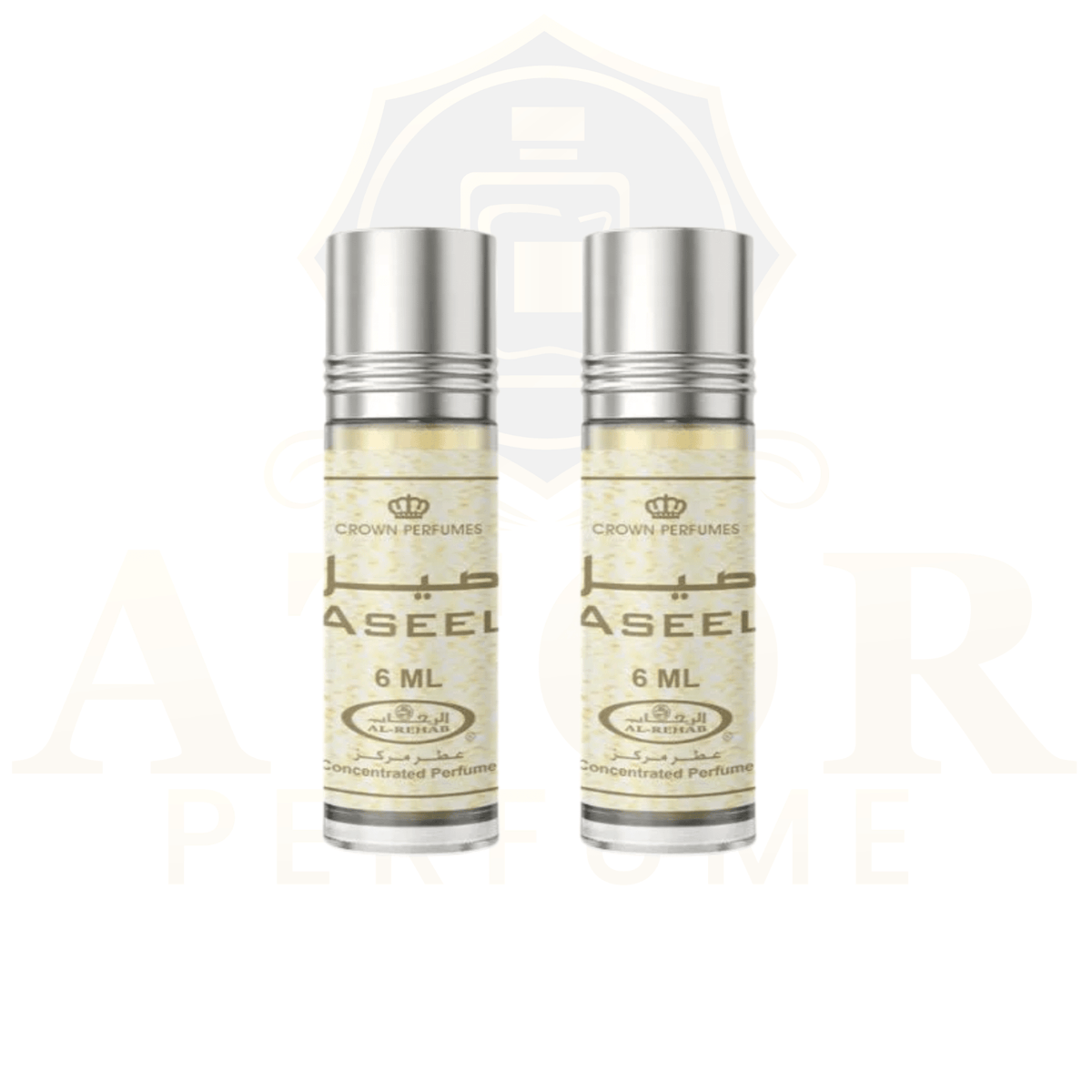 Aseel by Al-Rehab Crown Perfumes – Luxury Arabian Fragrance (6ml Oil & 35ml Spray) - Ator Perfume