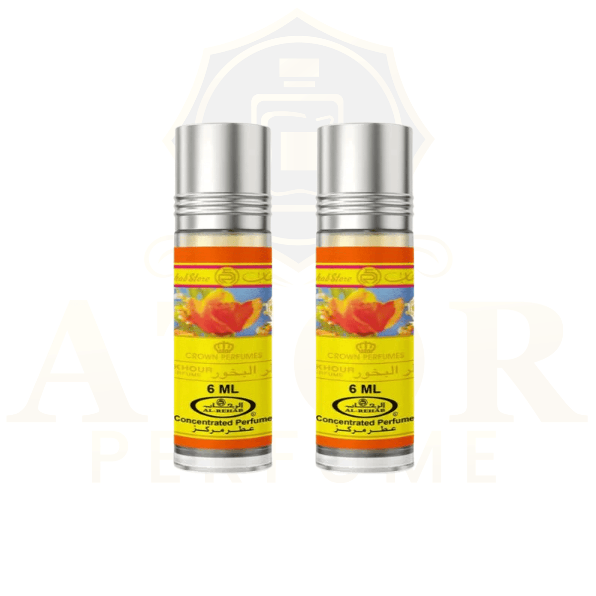 Bakhour by Al-Rehab Crown Perfumes – 6ml Concentrated Arabian Perfume Oil (Attar) - Ator Perfume