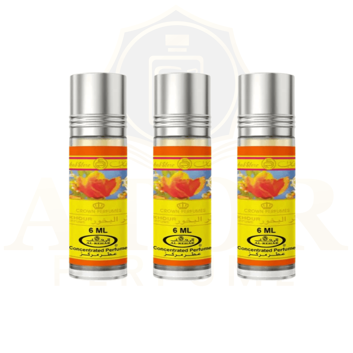 Bakhour by Al-Rehab Crown Perfumes – 6ml Concentrated Arabian Perfume Oil (Attar) - Ator Perfume