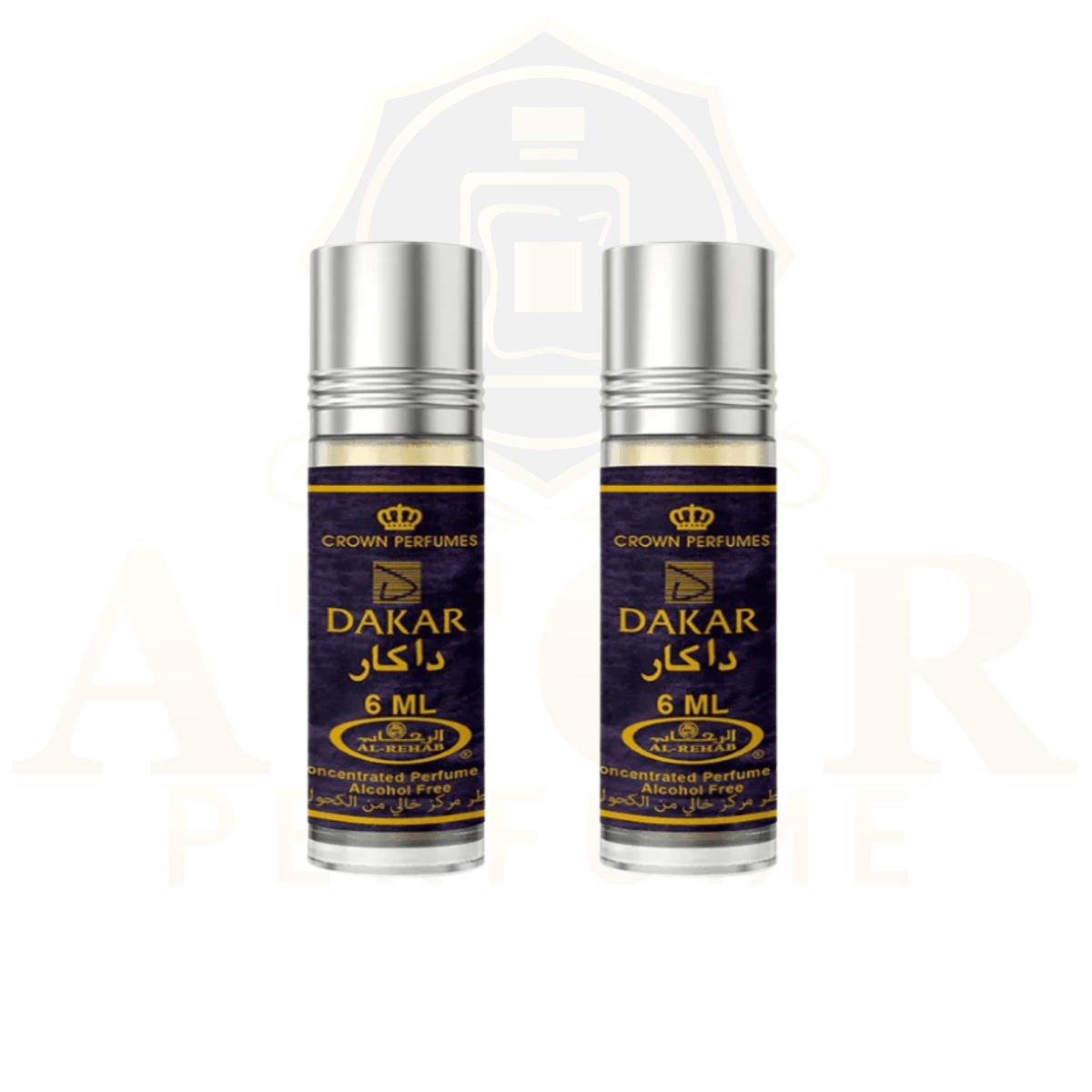 Dakar by Al-Rehab Crown Perfumes – 6ml Concentrated Arabian Perfume Oil (Attar) - Ator Perfume