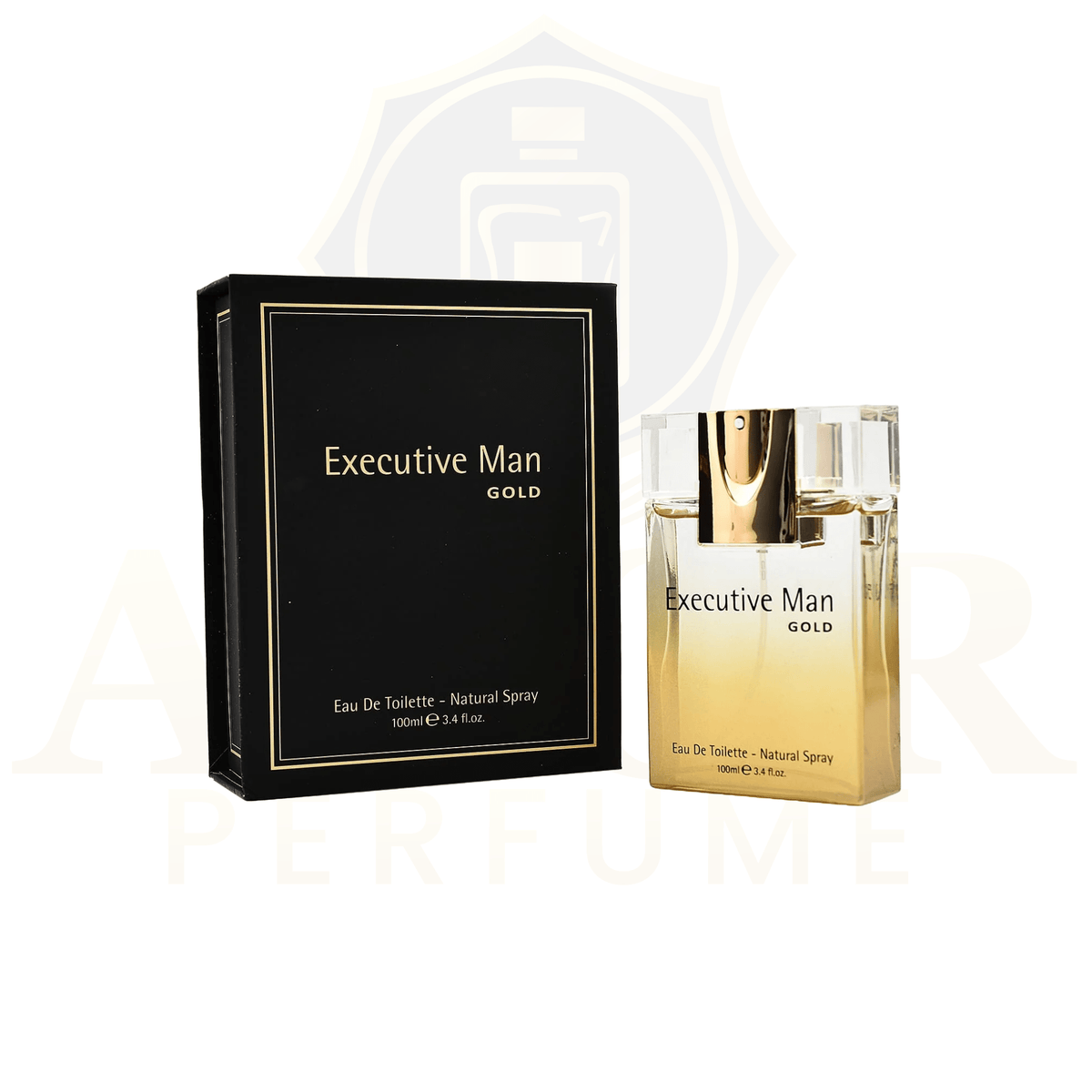 Laurelle London Executive Man Gold 100ml Eau De Toilette for Men - Ator Perfume