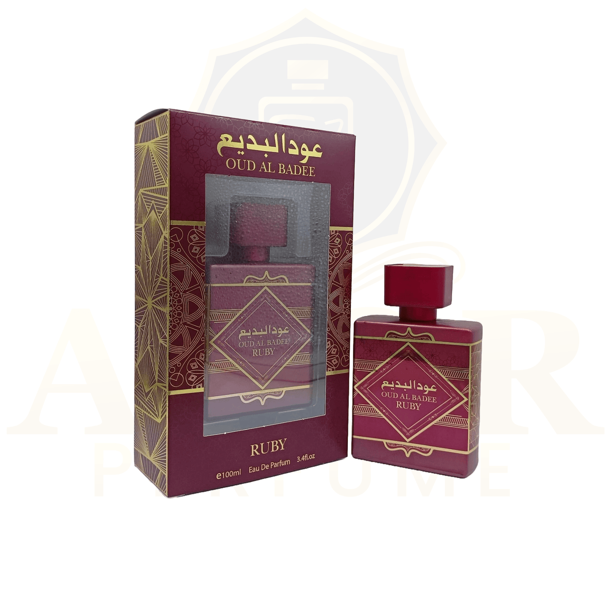 Oud Al Badee Ruby by Atika Perfumes – Unisex Eau de Parfum 100ml - Ator Perfume
