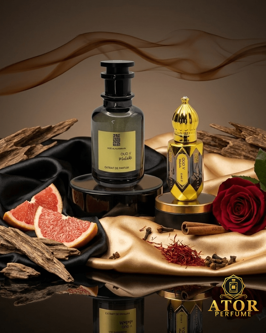 Oud V Malaki by Oud Al Haramain – Premium Unisex Fragrance (6ml / 100ml) - Ator Perfume