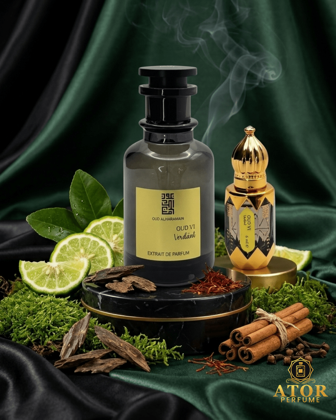 Oud VI Verdant by Oud Al Haramain – Premium Unisex Fragrance (6ml / 100ml) - Ator Perfume
